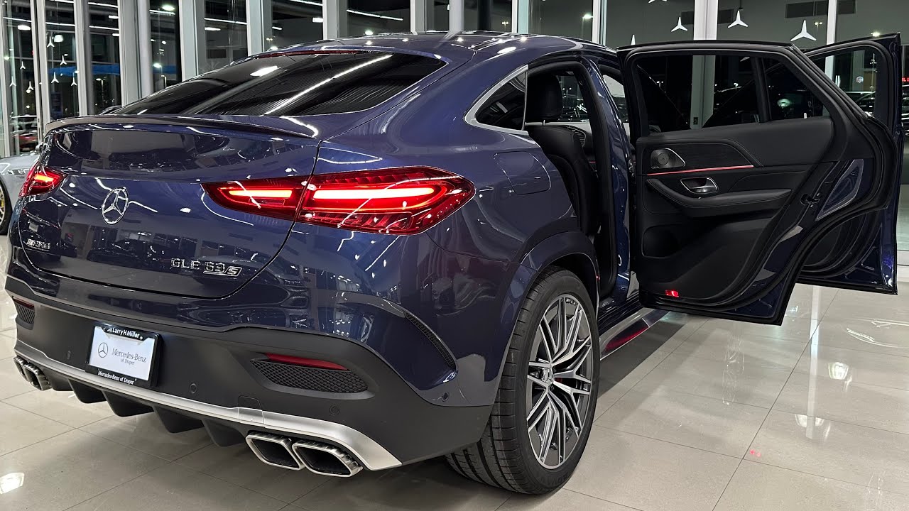 2026 AMG GLE 63 S Coupe in Twilight Blue Metallic — Wild Performance Luxury SUV