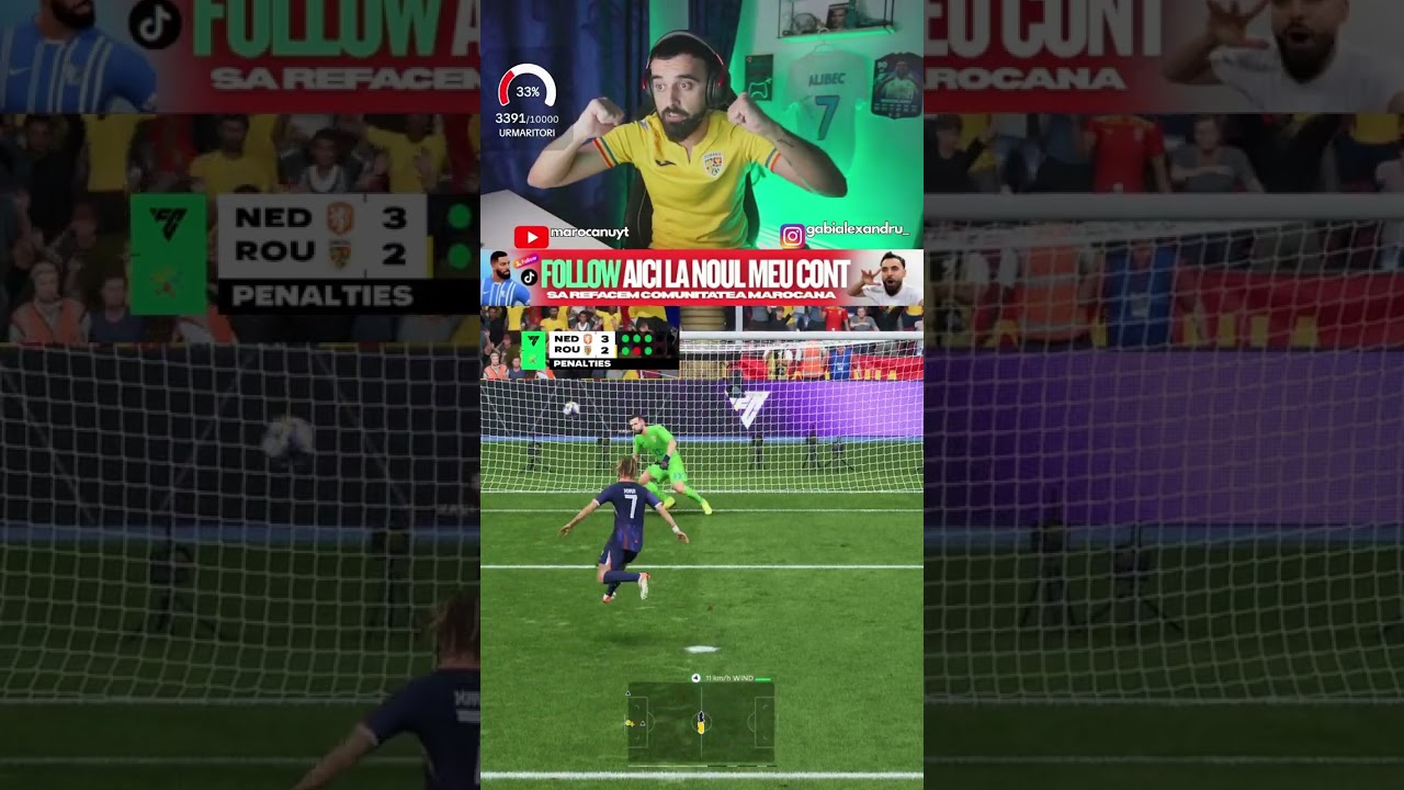 ROMANIA-OLANDA PENALTY-URI WC26 #fc26 #playercareer #romania #wc26 #worldcup  #penaltyshootouts