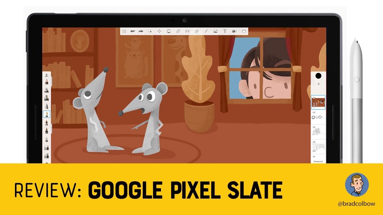 Google Pixel Slate Review - An Artist Perspective