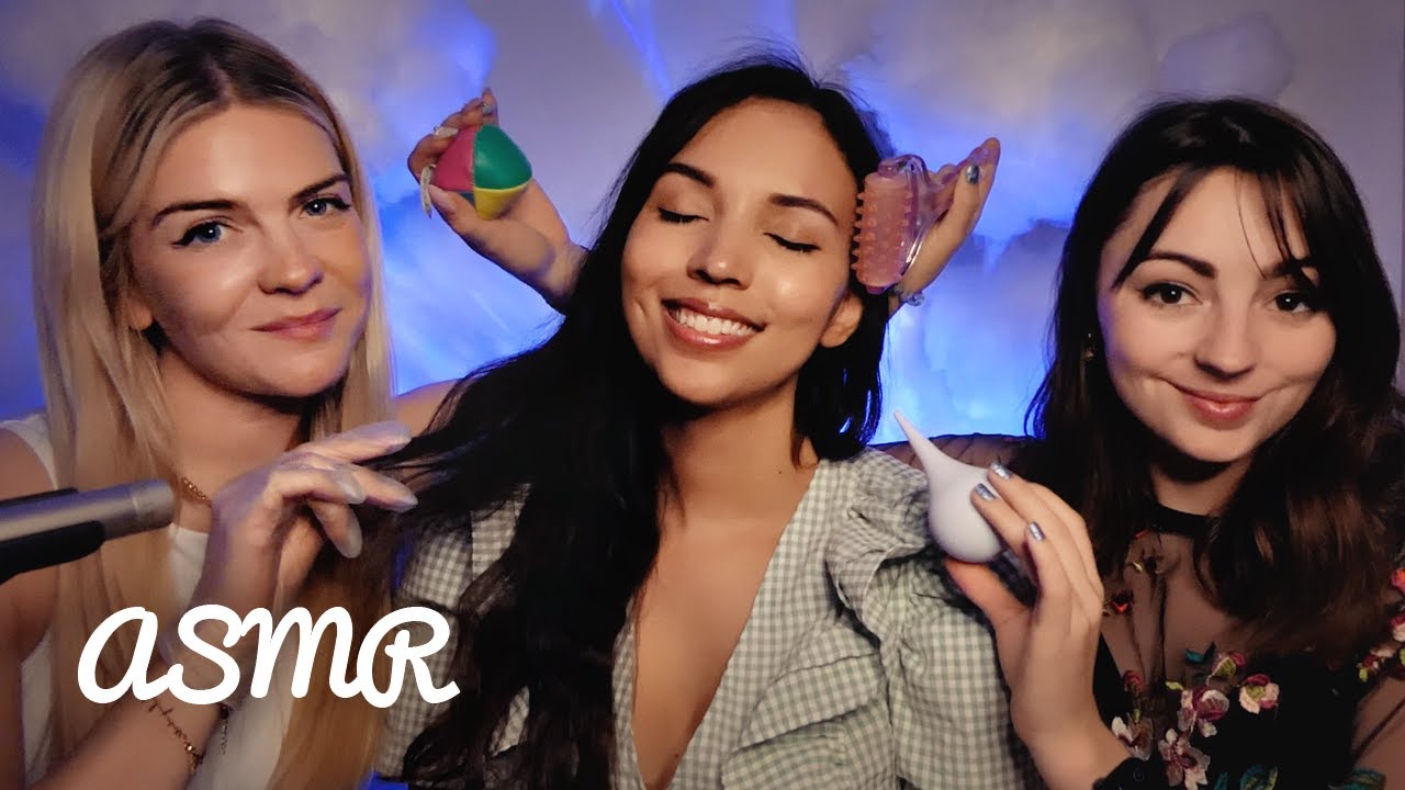 ASMR | Mes copines @ASMRSerena et @RoxaneASMR m'endorment