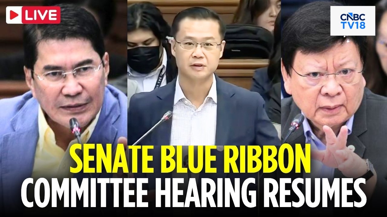 Philippines Senate LIVE: Blue-Ribbon Hearing&rsquo; Participants May Face Charges | Sen. Gatchalian | N18G