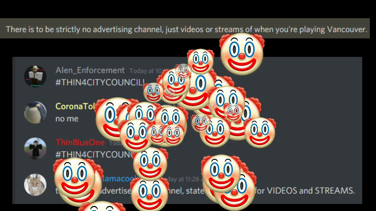 thin clown