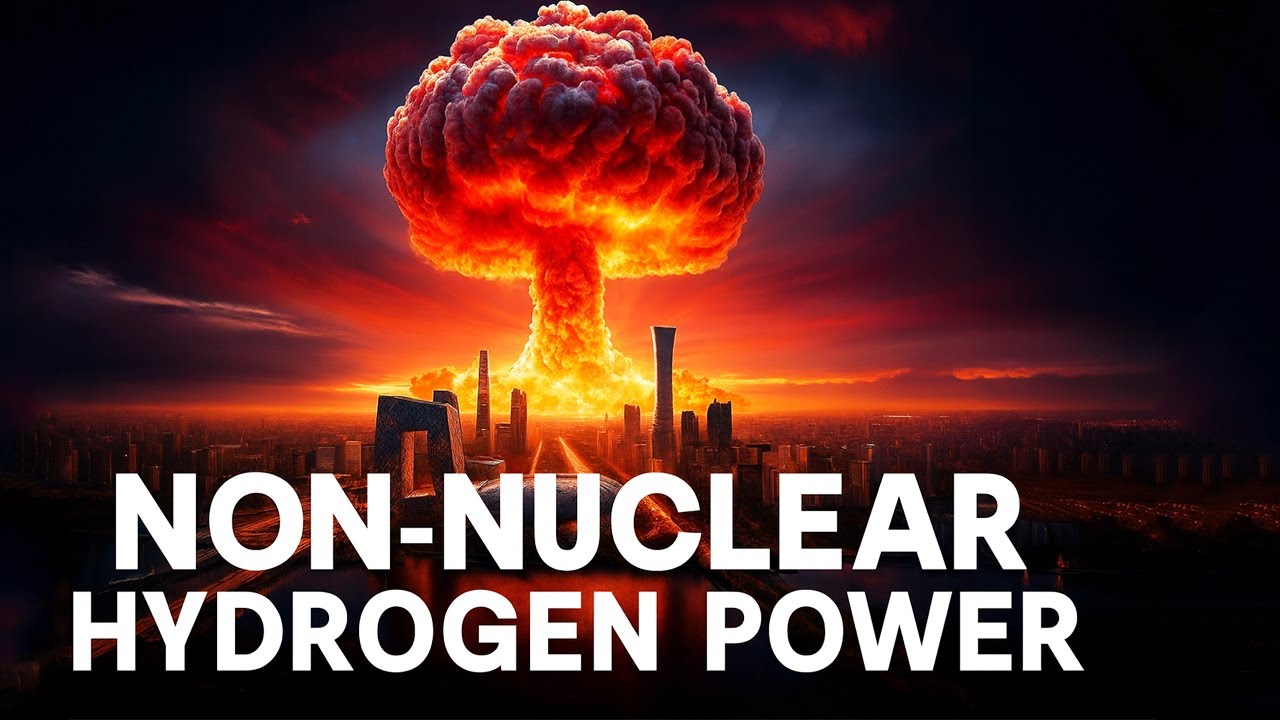 Przełom technologiczny Chin dzięki bombie MgH₂ bez użycia broni jądrowej