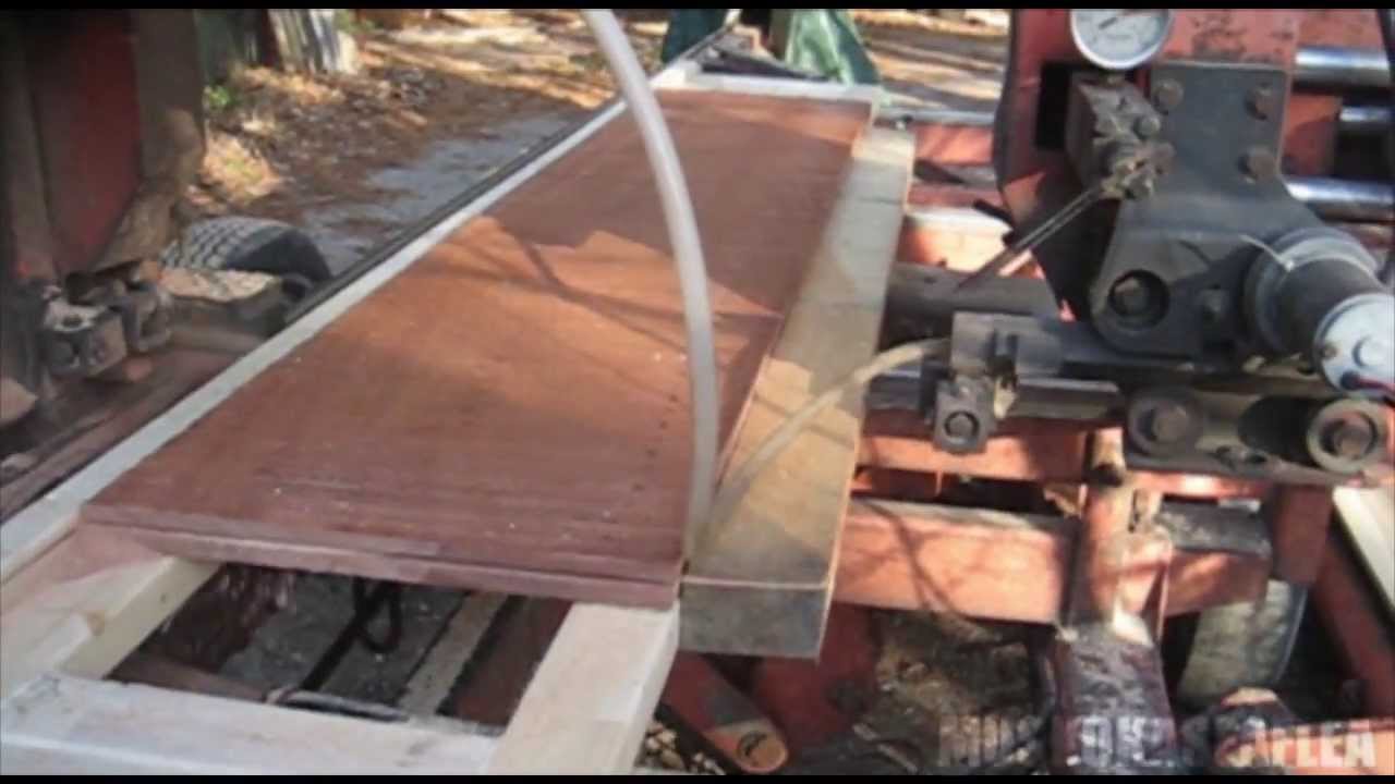 Muskoka Seaflea - Resawing Mahogany For The Mini Most XL