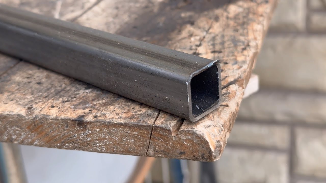 A brilliant idea from a metal profile pipe. Everything is surprisingly simple.