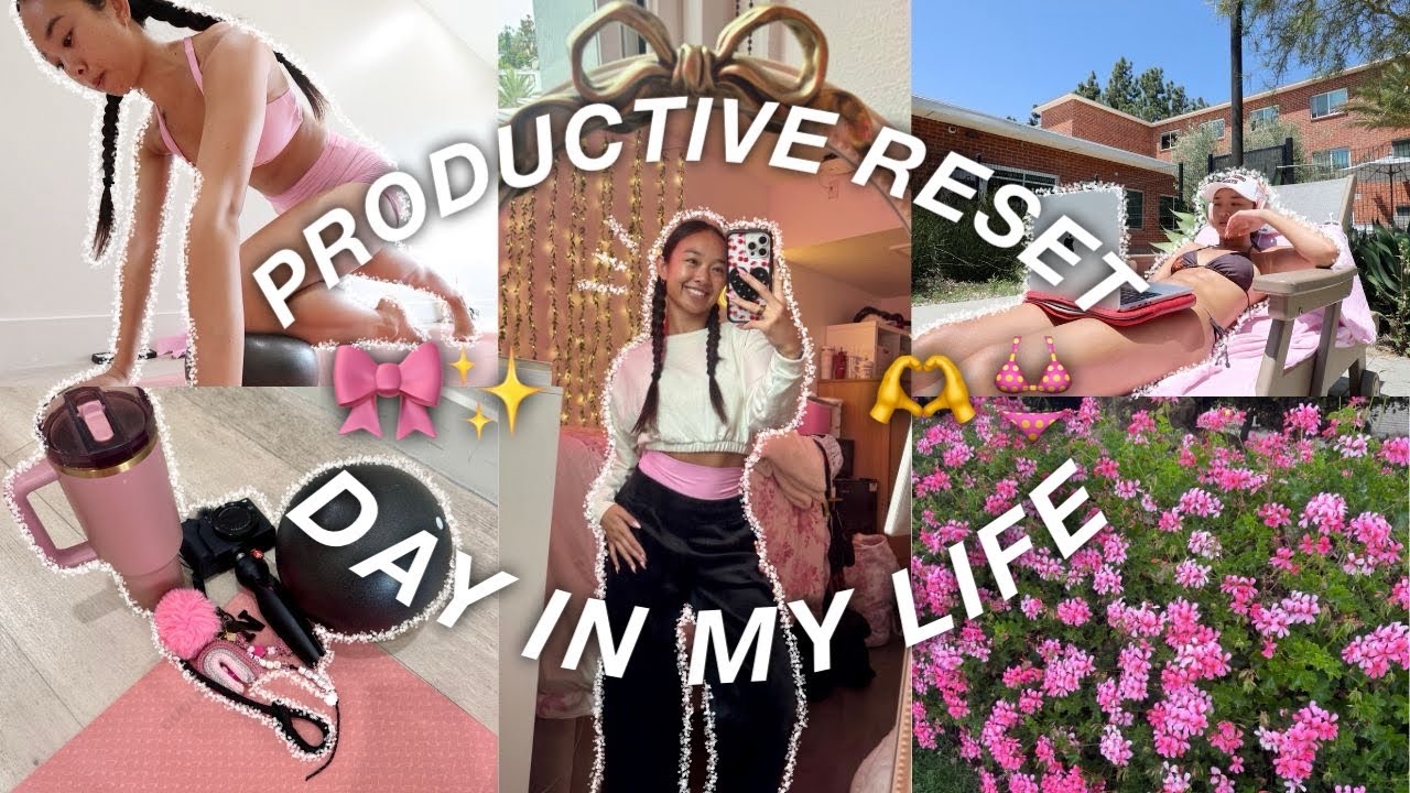 PRODUCTIVE RESET DAY IN MY LIFE *freshman year @ SDSU*