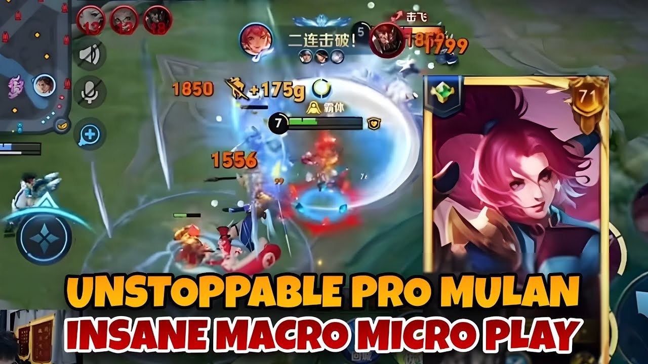TOP MULAN SHOWS NO MERCY 💀 15.8 RATING, 33% DAMAGE & TOP LANE DESTRUCTION | HONOR OF KINGS