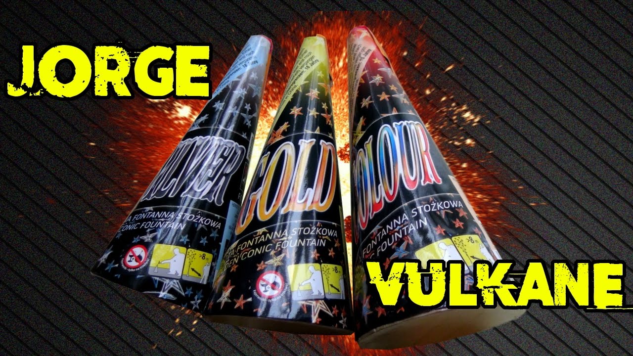 Fette Jorge Vulkane - Gold, Silver, Colour | Silvester2k