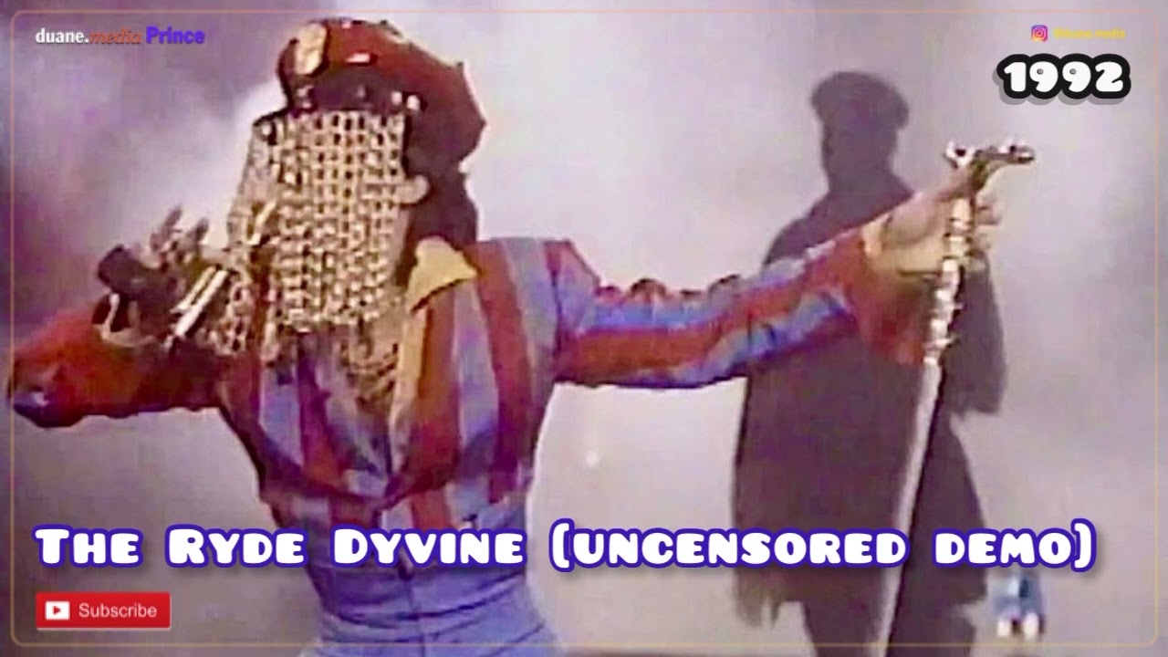 Prince Unreleased 107 | The Ryde Dyvine [uncensored demo] (1992) @duane.PrinceDMSR