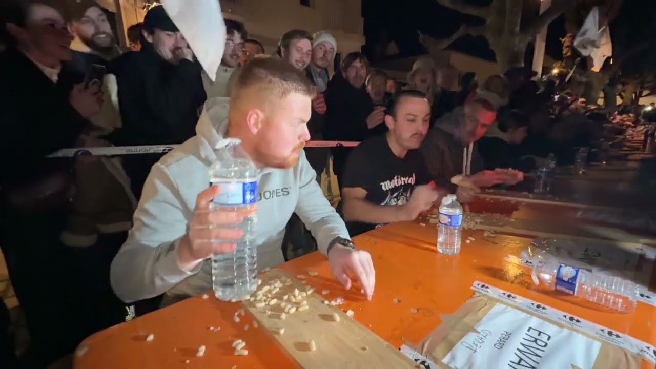 Les Sables d'Olonne - Sébastien Repérant Champion du Monde de Grillées de Mogettes