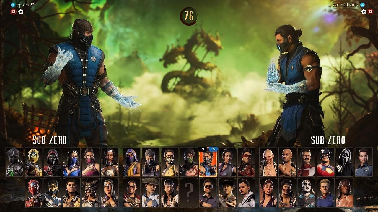 Mortal Kombat 1: SUB ZERO MIRROR MATCH