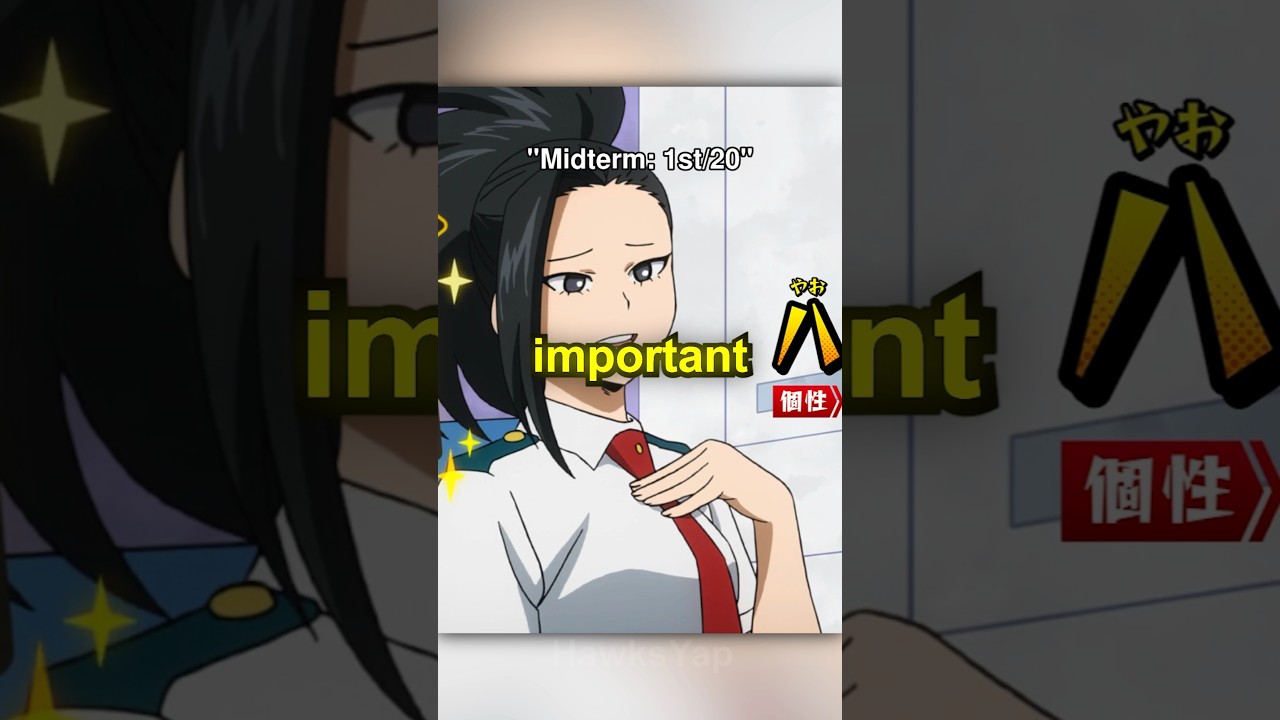 Class 1-A Midterms Ranking😭❤️ #mha