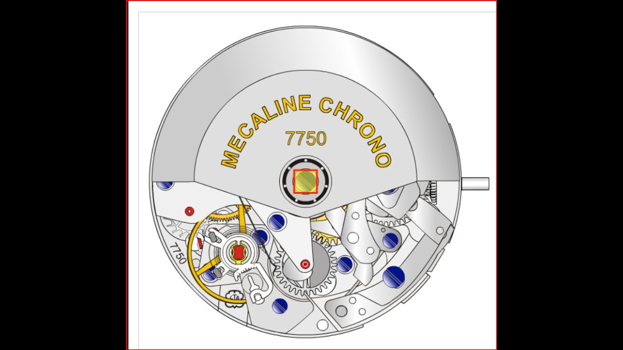 ETA 7750 Disassembling