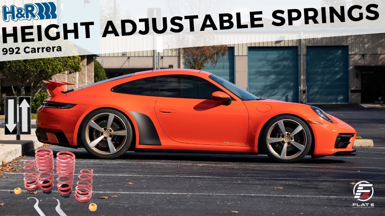 992 Carrera - Installing H&R HAS (Height Adjustable Springs) & Wheel Spacers