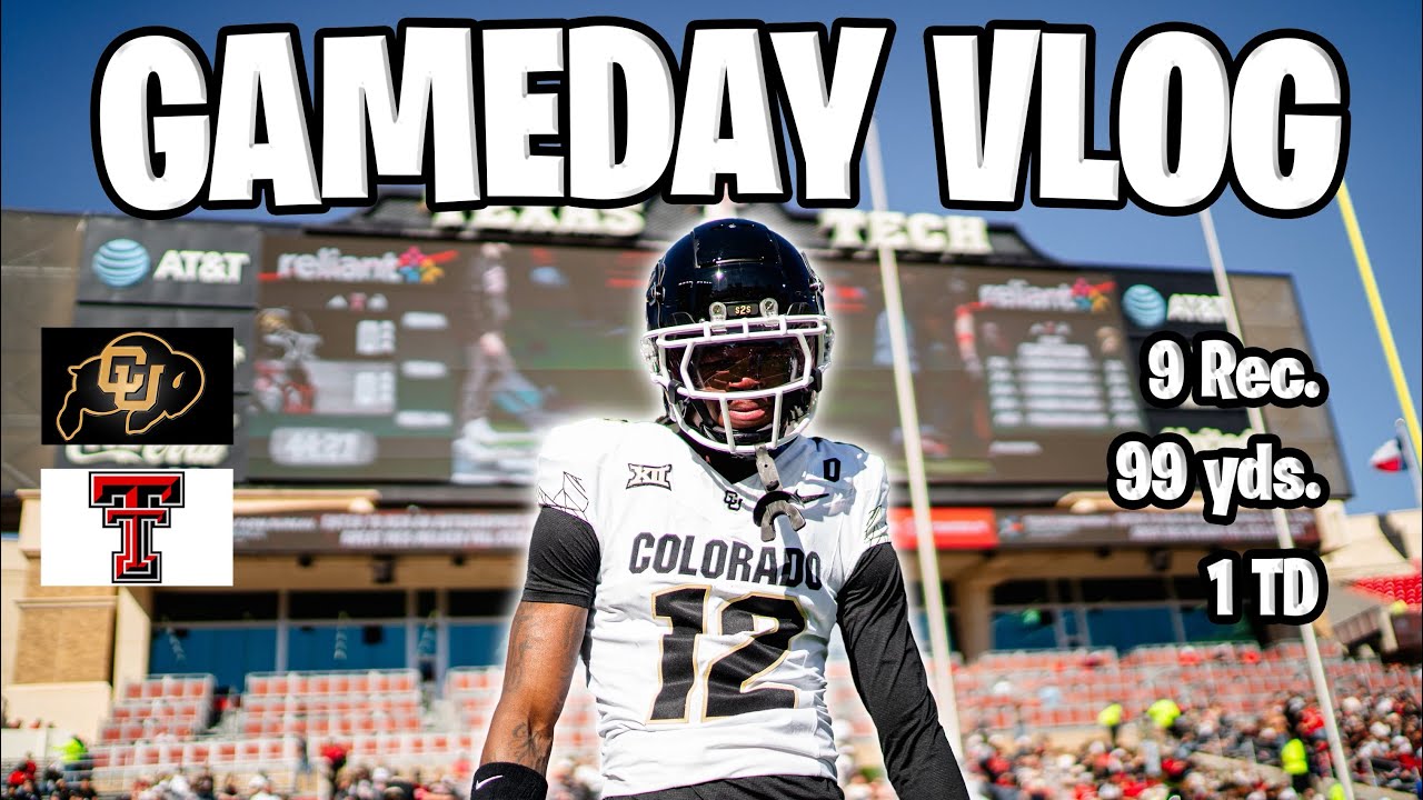 Travis Hunter And The Colorado Buffs Dominate Texas Tech In Game 9 (vlog)