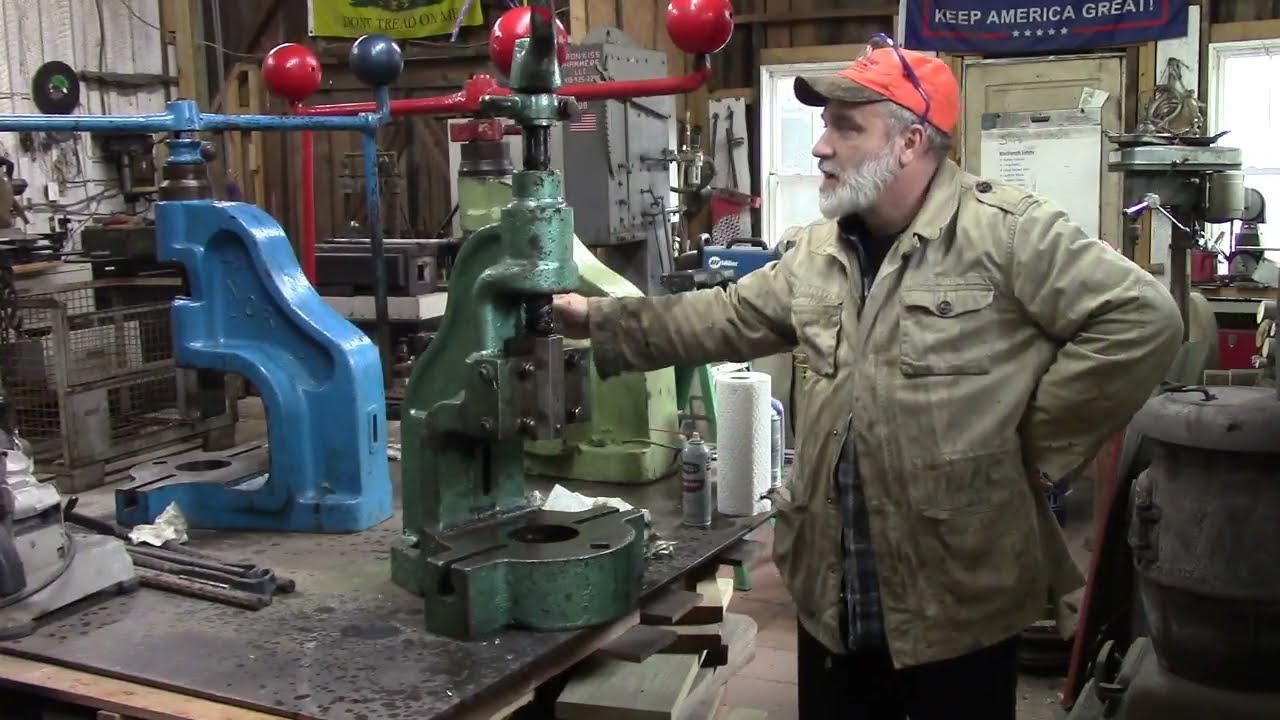 How to clean and assemble a fly press Sweeney & Blocksidge #4 for sale VSTA Jonathan Chandler