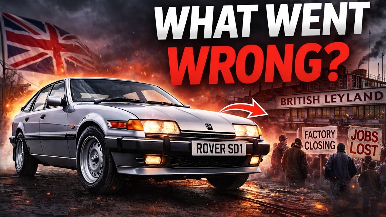 Rover SD1: The Car That Should Have Saved British Leyland