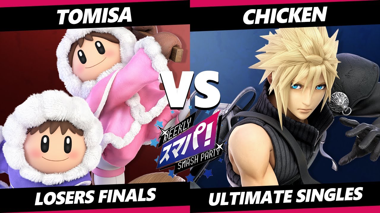 Sumapa 109 Losers Finals - Tomisa (Ice Climbers) Vs. Chicken (Cloud) Smash Ultimate - SSBU