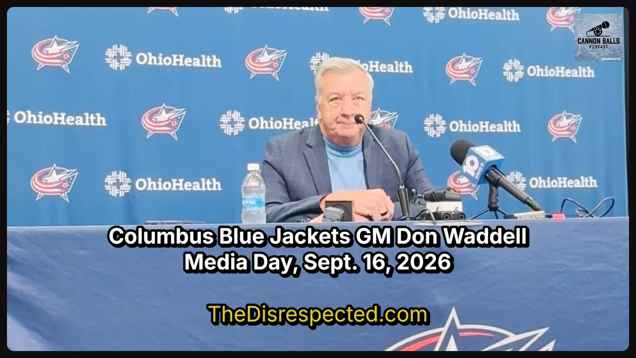 Columbus Blue Jackets Media Day: GM Don Waddell