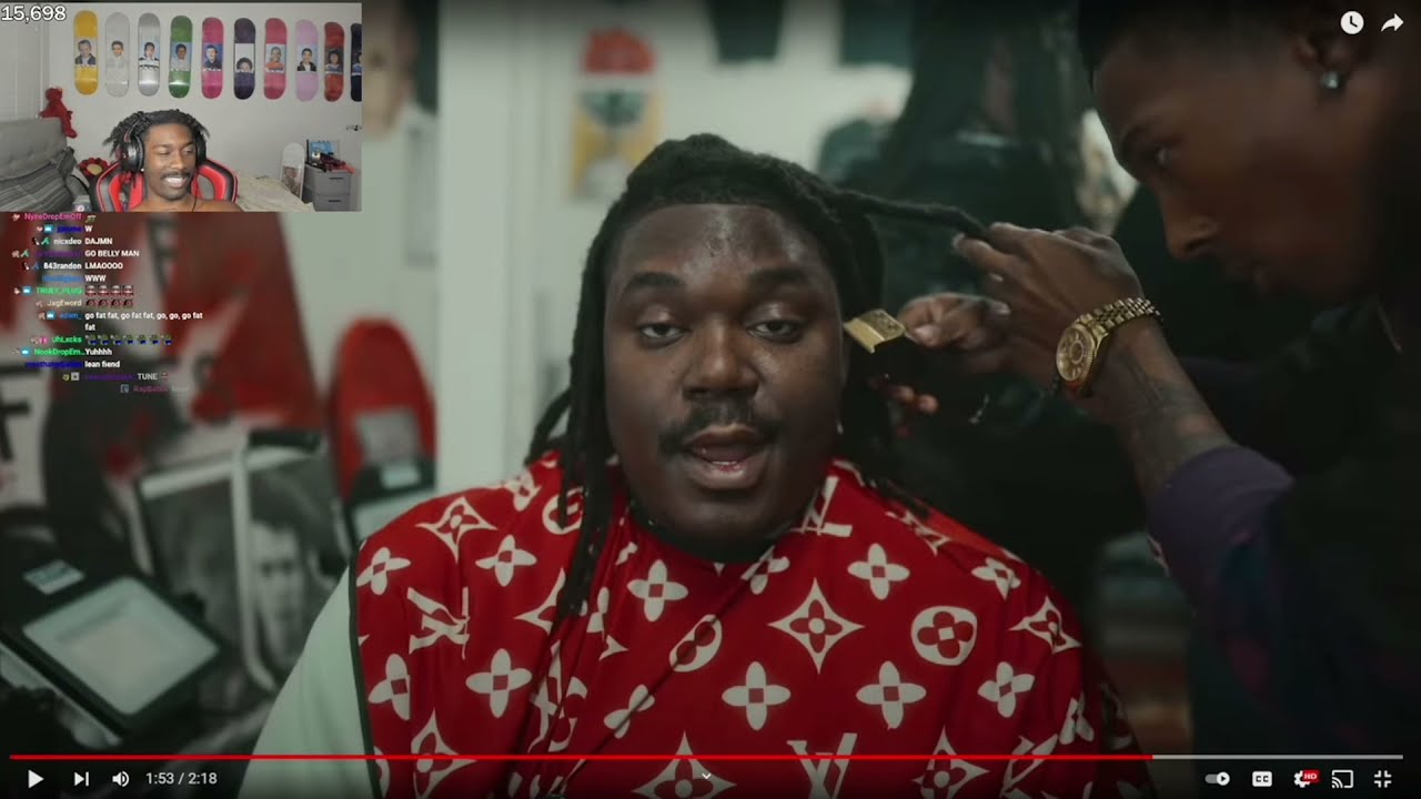BruceDropEmOff Reacts to DaeMoney × Veezex × Lucki -GTA (Official Music Video)