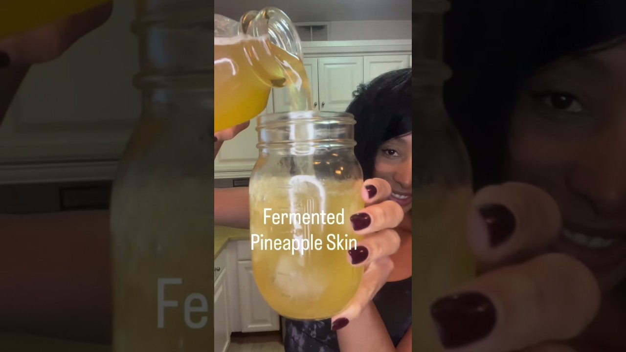Здоровье кишечника, часть 4: Чай из ферментированной ананасовой кожуры 🍍🍍🍍⬇️⬇️ 