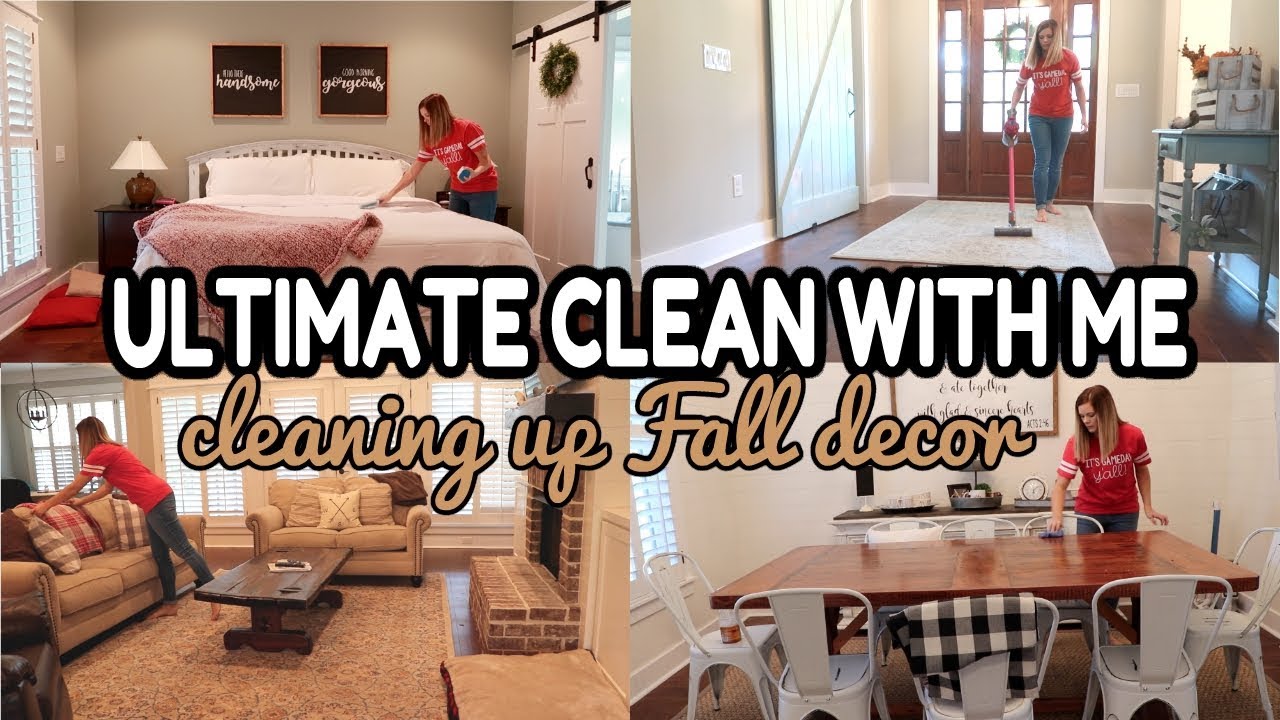 ULTIMATE ALL DAY CLEAN WITH ME // CLEAN WITH ME 2018 // WHOLE HOUSE