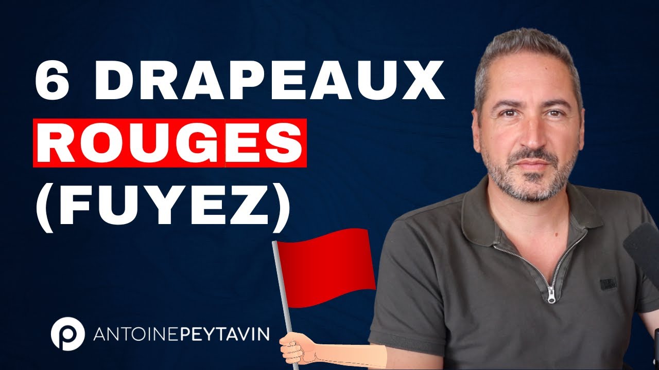 6 drapeaux rouges à ne JAMAIS ignorer en amour