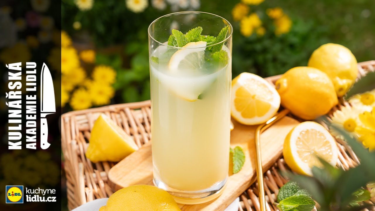Poctivá citronová limonáda - Roman Paulus - Kulinářská Akademie Lidlu