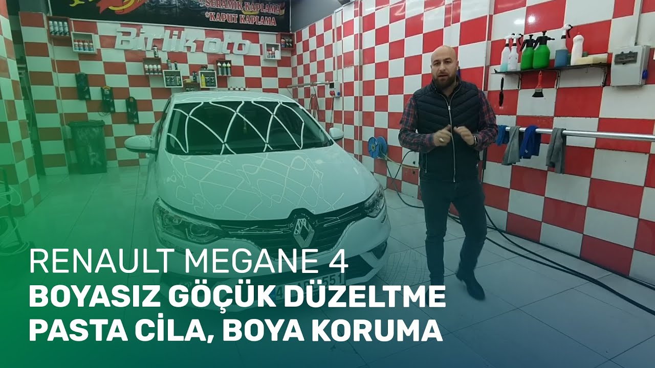 Renault Megane 4 // Boyasız Göçük Düzeltme, Pasta Cila, Boya Koruma