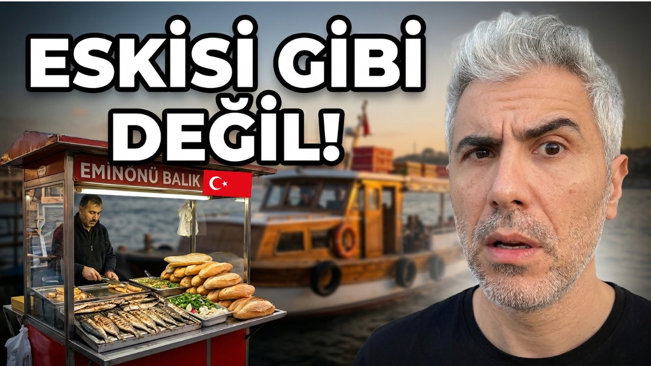 Новая Эпоха Эминёню Балык Экмек! Долгожданная Новость Наконец-то Пришла | Уличная Еда Стамбула 🐟🇹🇷