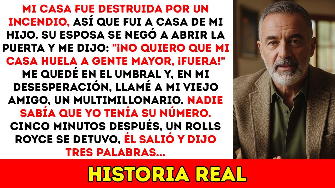 Me Echaron Tras Perder Mi Casa, Pero Cuando Mi Amigo Multimillonario Vino Por Mí...