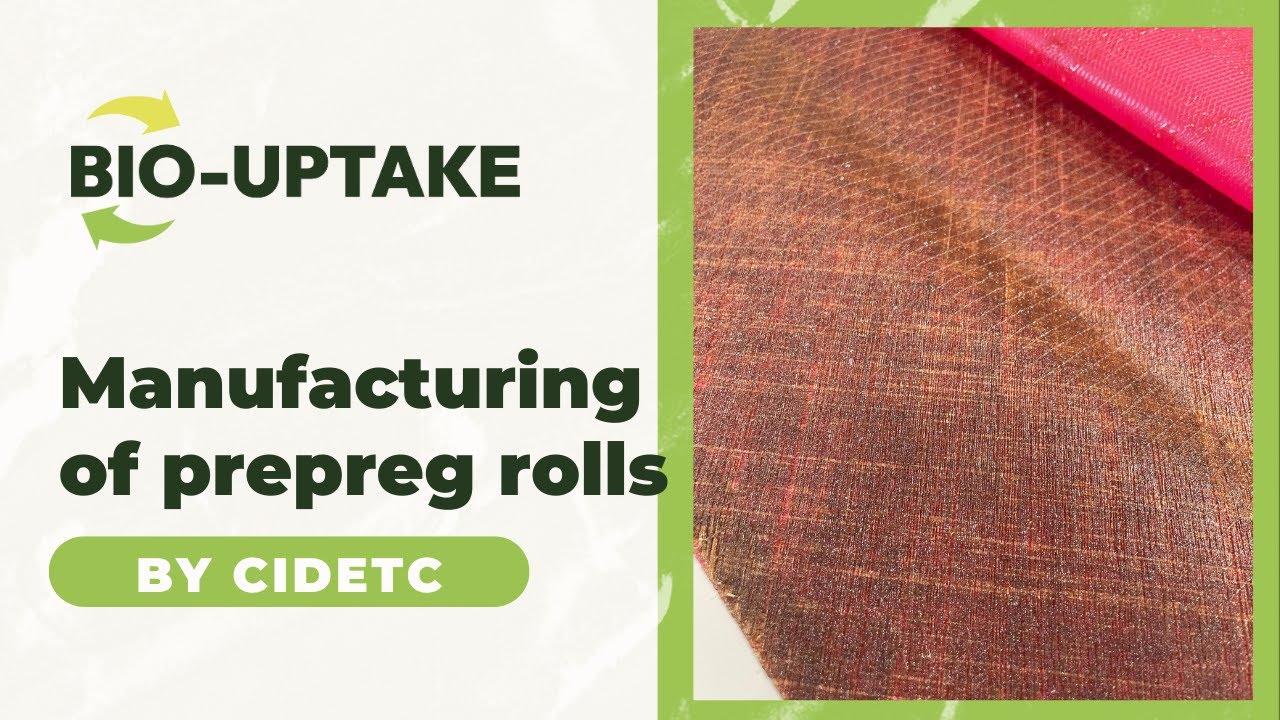 Manufacturing of prepreg rolls by CIDETEC
