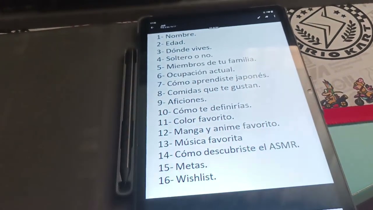 [ASMR - Soft Spoken] 16 cosas sobre mí