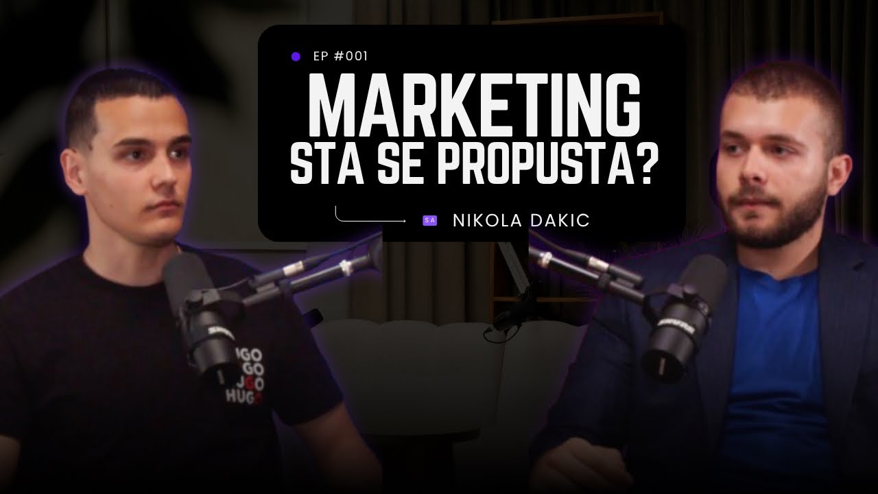 Uprise Podcast I Sta ljudi propustaju kada nemaju Marketing I #001