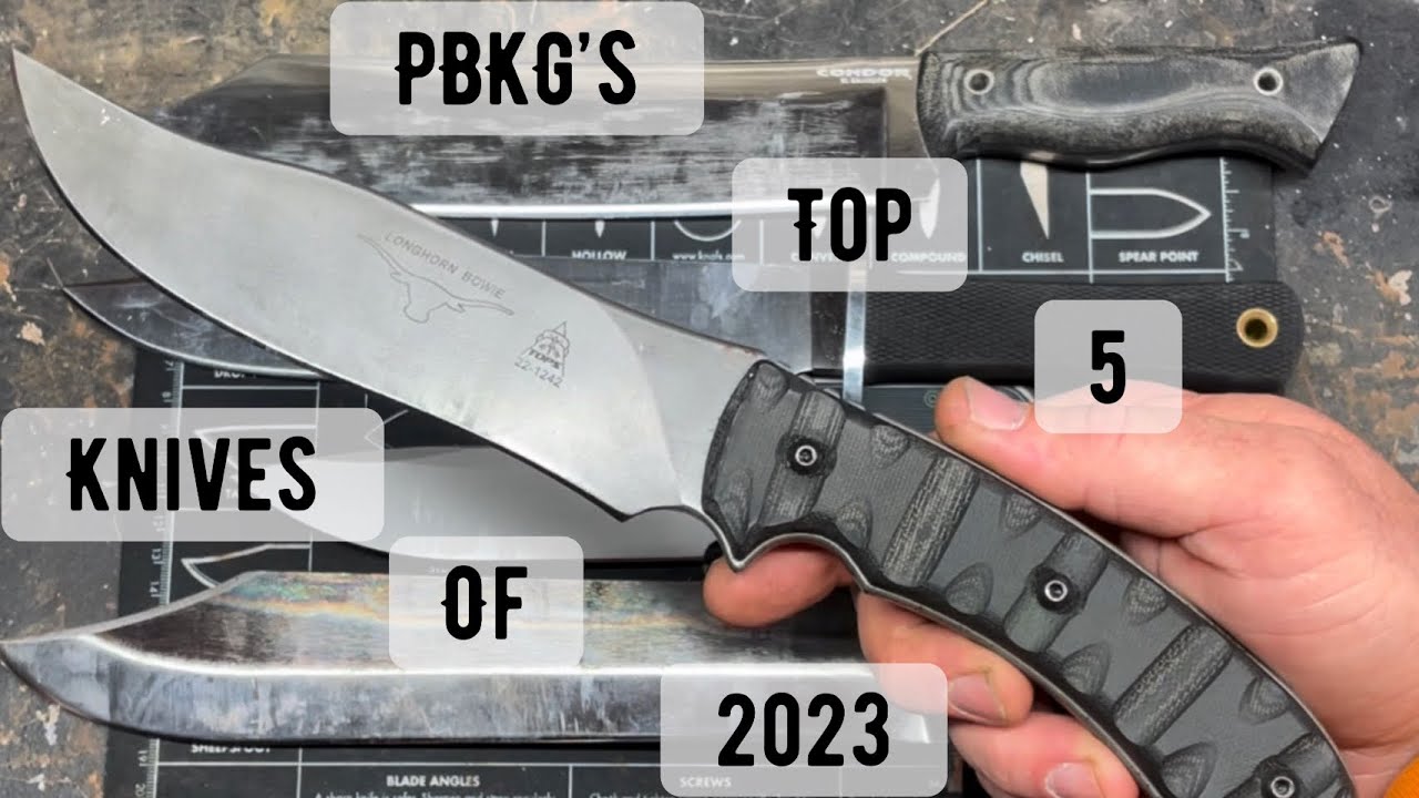 My top 5 most loved knives acquired in 2023