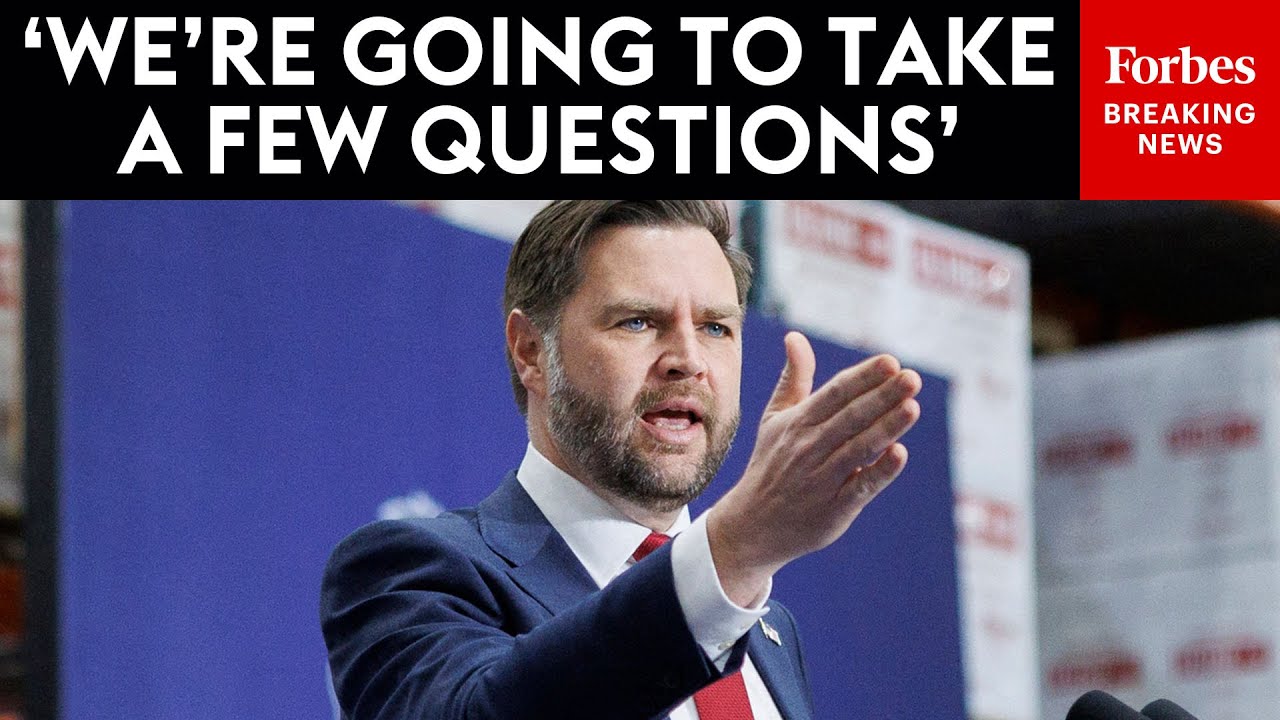 BREAKING NEWS: JD Vance Takes Questions From Reporters In Allentown, Pennsylvania