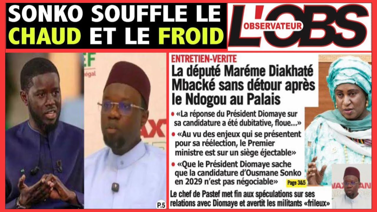 Revue de presse Lundi 02 mars 2026 avec Mame khalifa 
