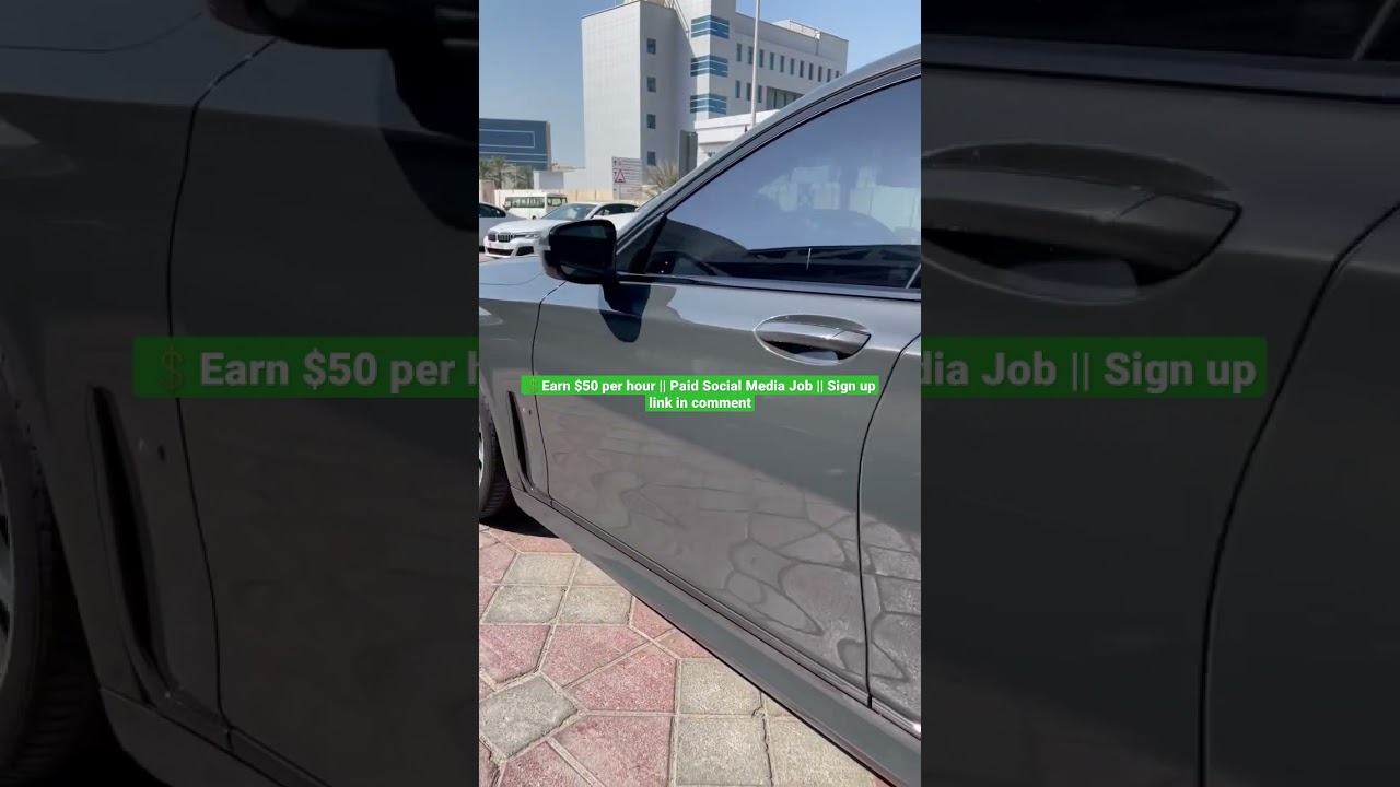 BMW M760Li xDriveDravit Grey inside Fiona Red