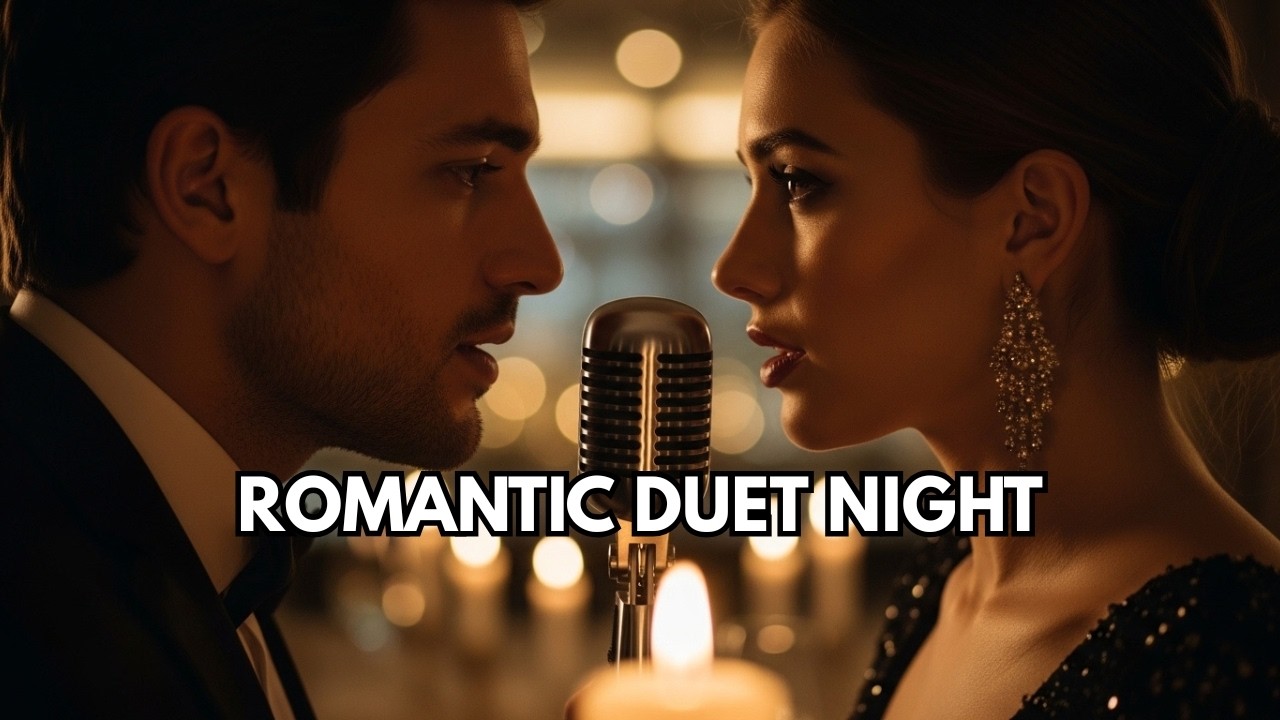 Candlelight Dinner Jazz Duet 💖 Romantic Male & Female Love Songs for Intimate Night