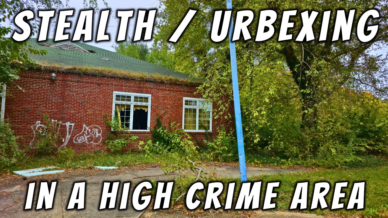 Stealth Camp #61 and Urbexing Abandoned Parks College Cahokia IL