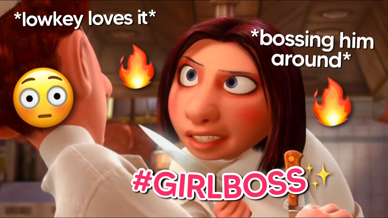 colette tatou being a total girlboss for over 5 minutes straight (ratatouille)