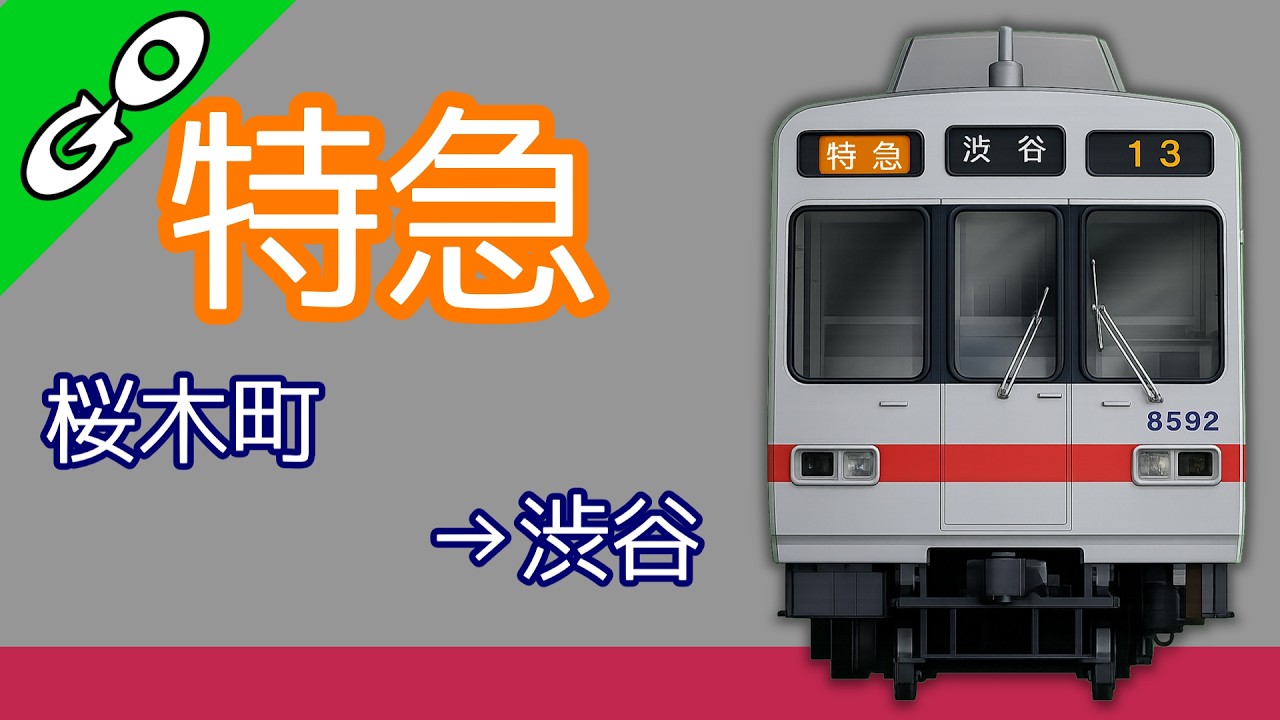 G08　東横線　東横特急　8590系【Train Simulator+電車でGO! 東京急行編】