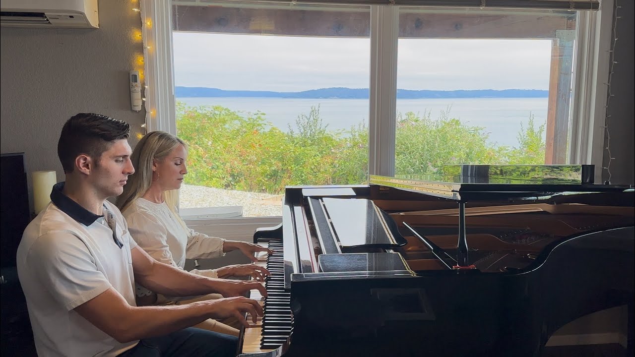 How to Train Your Dragon - Toby and Sarah - 4 Hands 1 Piano
