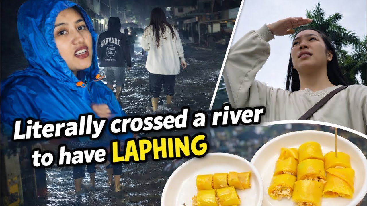 Barish, Puri aur Laphing — River Paar Karke Food Hunt! 😅😅