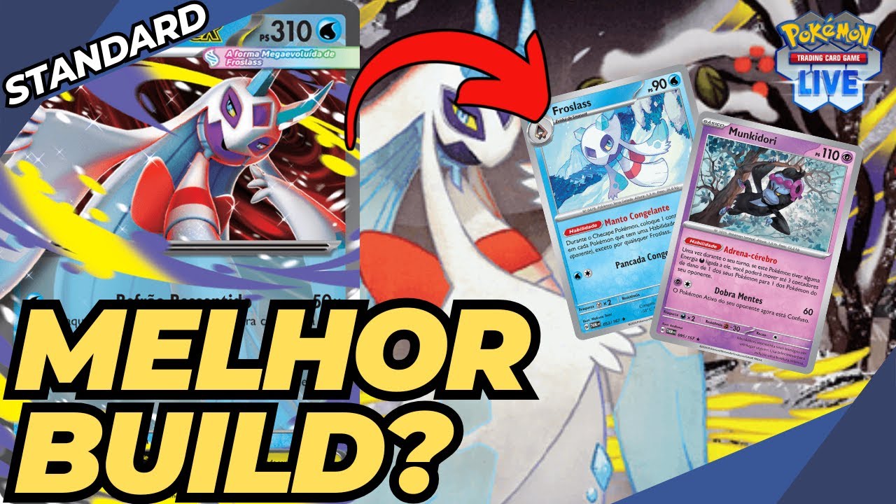 Mega Froslass vai APOSENTAR Grimmsnarl? | Gameplay Pokémon TCG Live