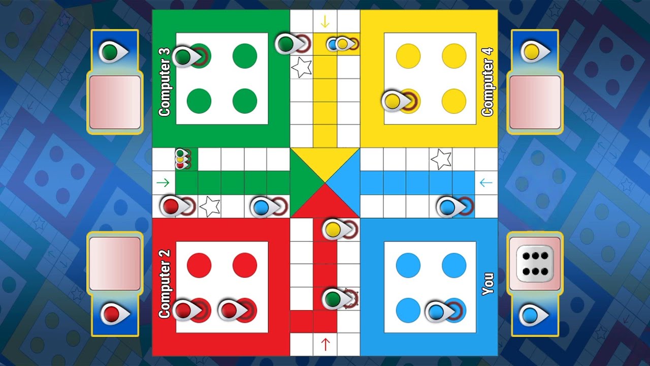 🎲 Ludo King 👑 Gameplay || How to win Ludo king || 4 players Gameplay || Ludo king tips and tricks