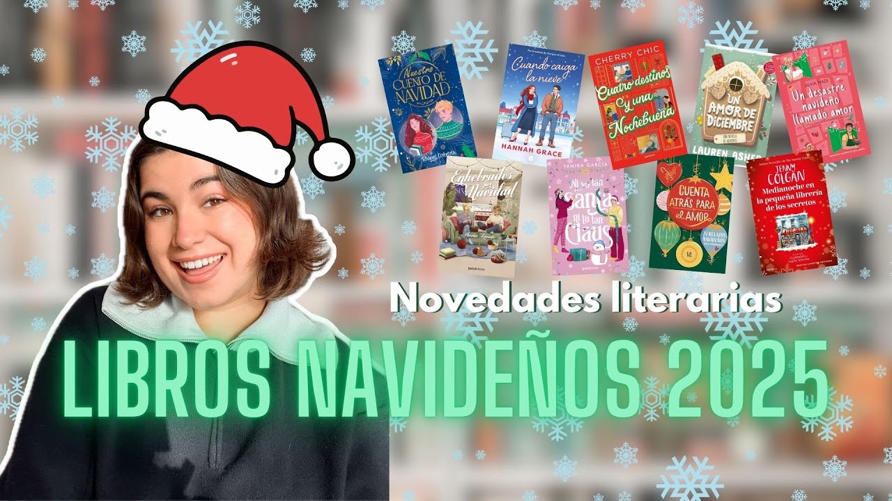Novedades literarias navide&ntilde;as 2025🎄 | Mi TBR | Cozy Reads y Libros ideales para esta Navidad✨
