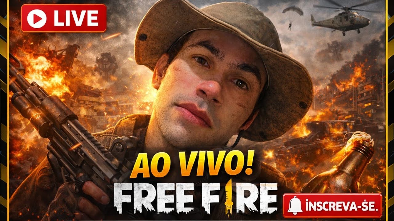 free fire ao vivo 😁 seja bem vindo