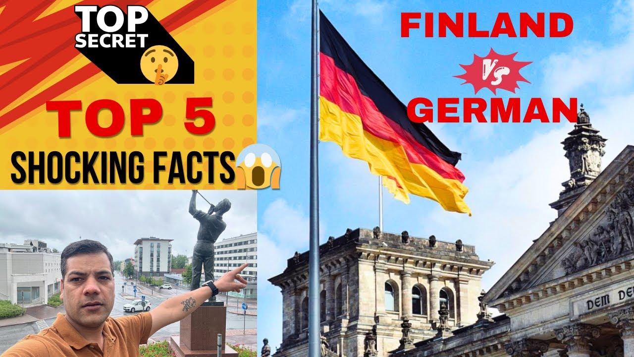 Finland vs Germany | Get to know the shocking facts about it | Salary difference😱🤫