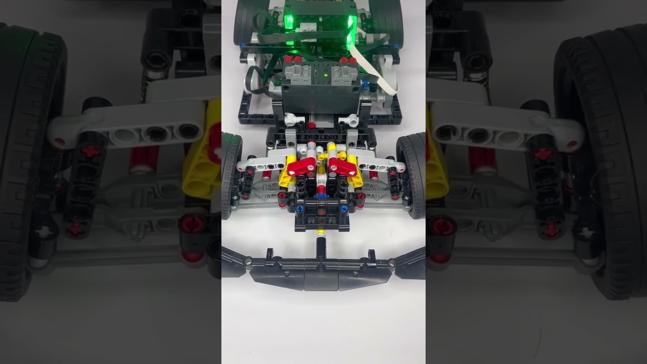 Lego technic adjustable stance drift car